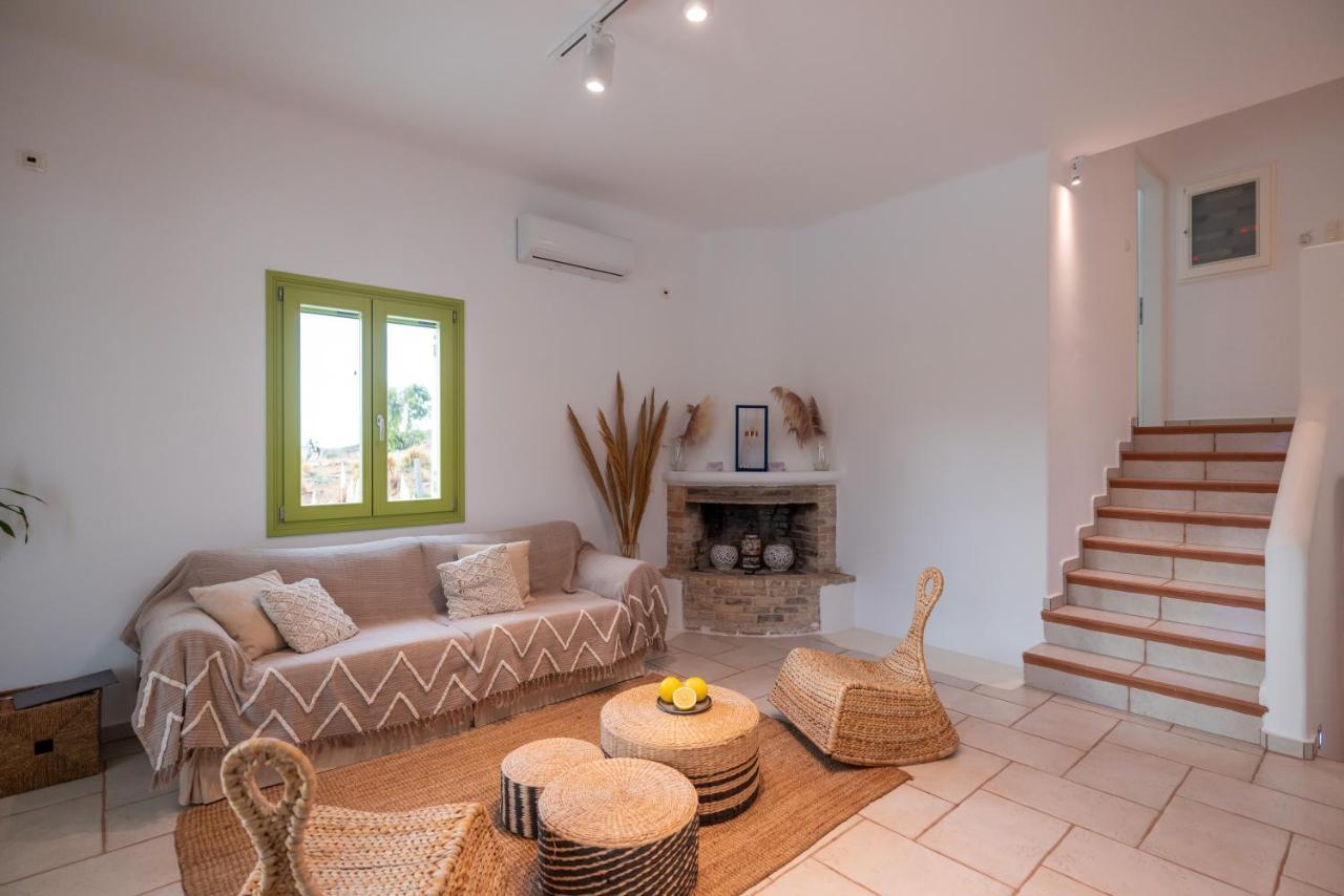 Ventu Paros Villa Márpissa Eksteriør billede